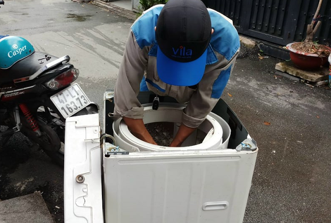 Dịch vụ sửa máy giặt chuyên nghiệp tại huyện Hóc Môn